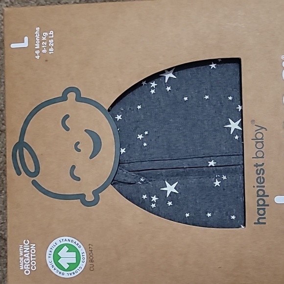 Happiest Baby Organic Cotton Swaddle Brand New Still in box - Picture 1 of 3